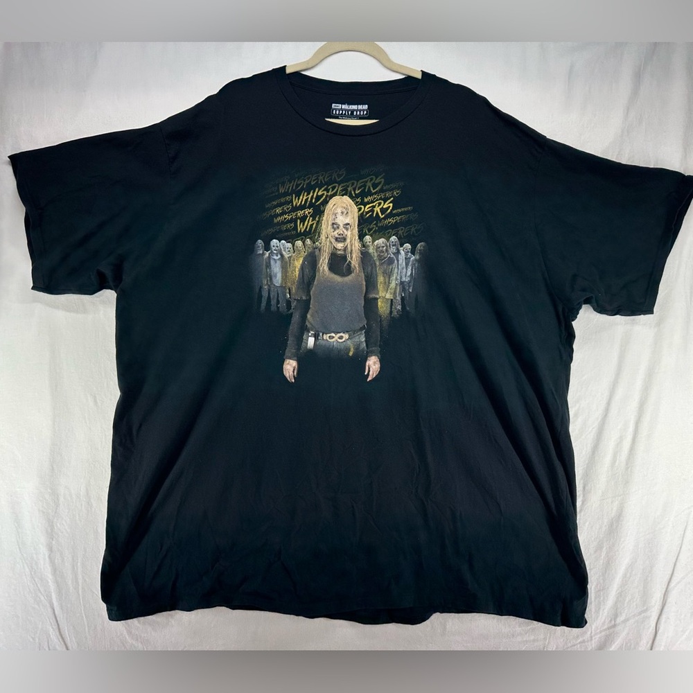 Walking Dead Supply Drop “Alpha” Whisperers Black T Shirt Men's Size 5XL